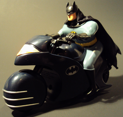 batman animated series batcycle